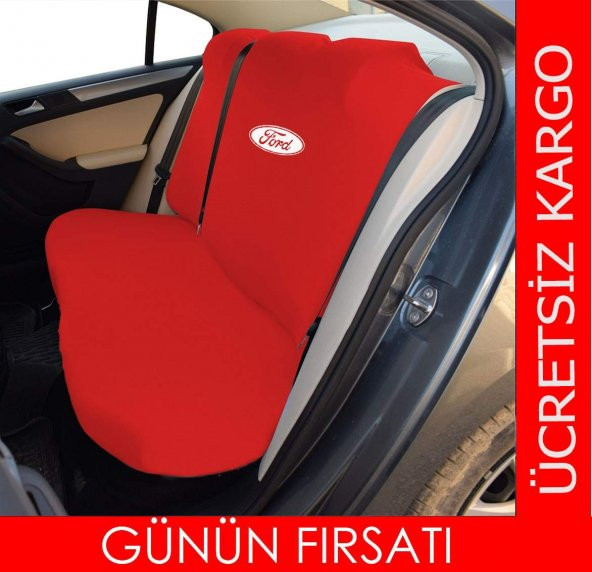 FORD Marka Penye Oto Servis Kılıfı - Kumaş Likralı FORD Servis Kılıfı - 2