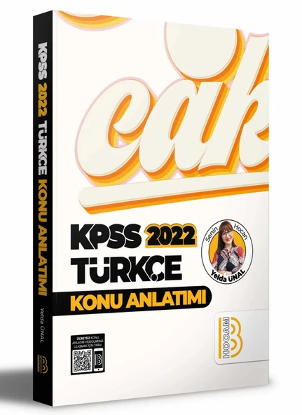 2022 KPSS Türkçe Konu Anlatımı Yelda Ünal Benim Hocam Yayınları