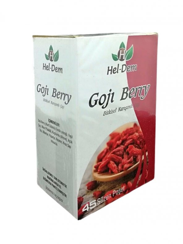 Goji Berry Bitkisel Karışımlı Çay 45 Süzen Poşet