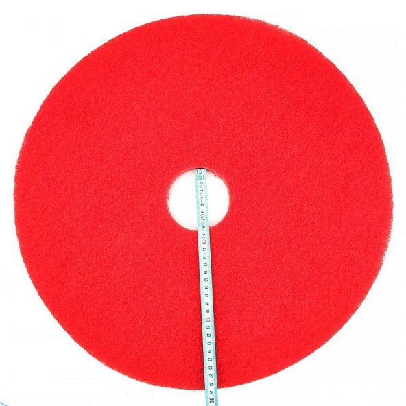 Zemin Temizleme Pedi Kırmızı 50x8x2cm (2li Paket) - 2