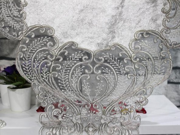 Çeyiz Diyarı Yasemin 3 Parça Yatak Odası Takımı Krem Gümüş - 3