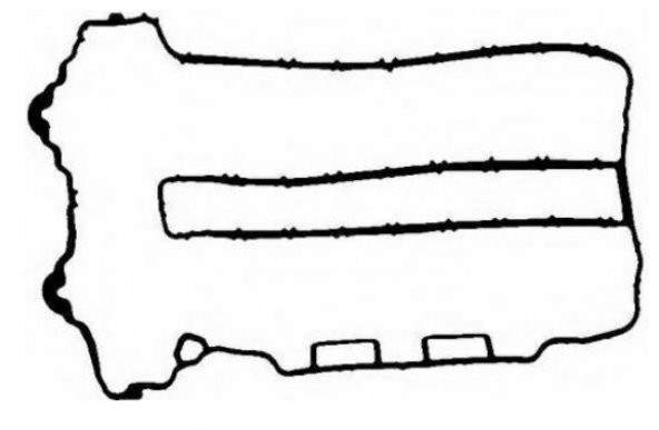 Opel Astra G 1.4 Z14XEP Twinport Üst Külbütör Kapak Contası,5607467 ürün görseli 1