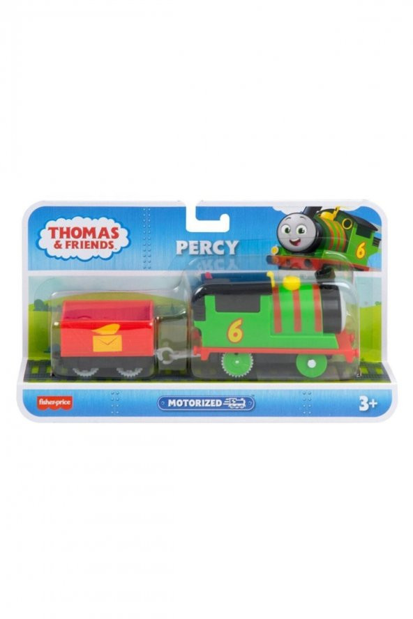 Thomas Friends Motorlu Büyük Tekli Trenler - Percy - 5