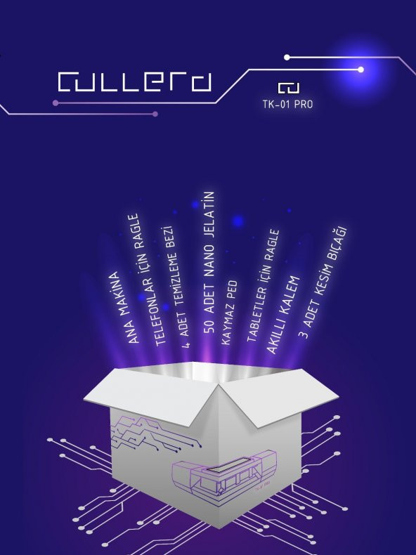 Cullera TK-01 Pro Telefon Tablet Nano Kesme Makinası Kredisiz - 3