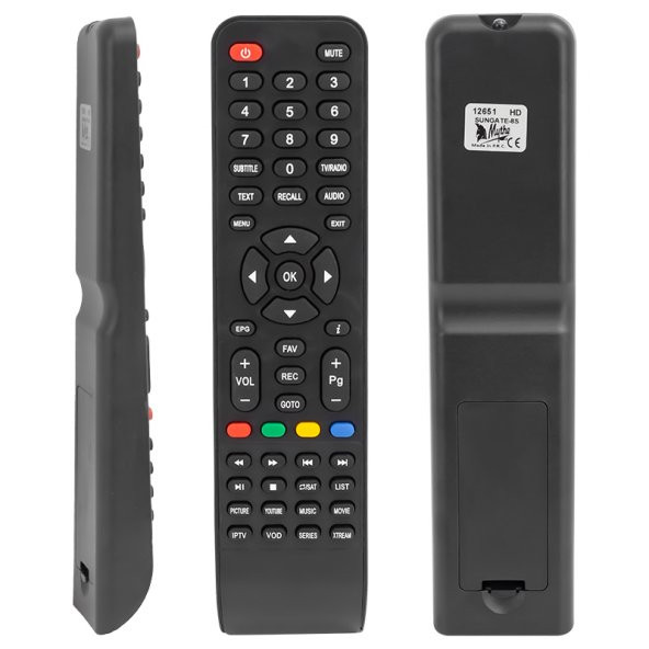 MYTHE KR SUNGATE SİLVERBOX V8 HD UYDU ALICI KUMANDASI
