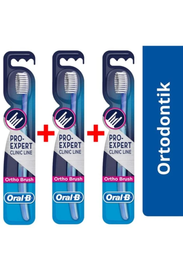 Ortho Brush Orthodontik Diş Fırçası 35 Soft X 3 Adet