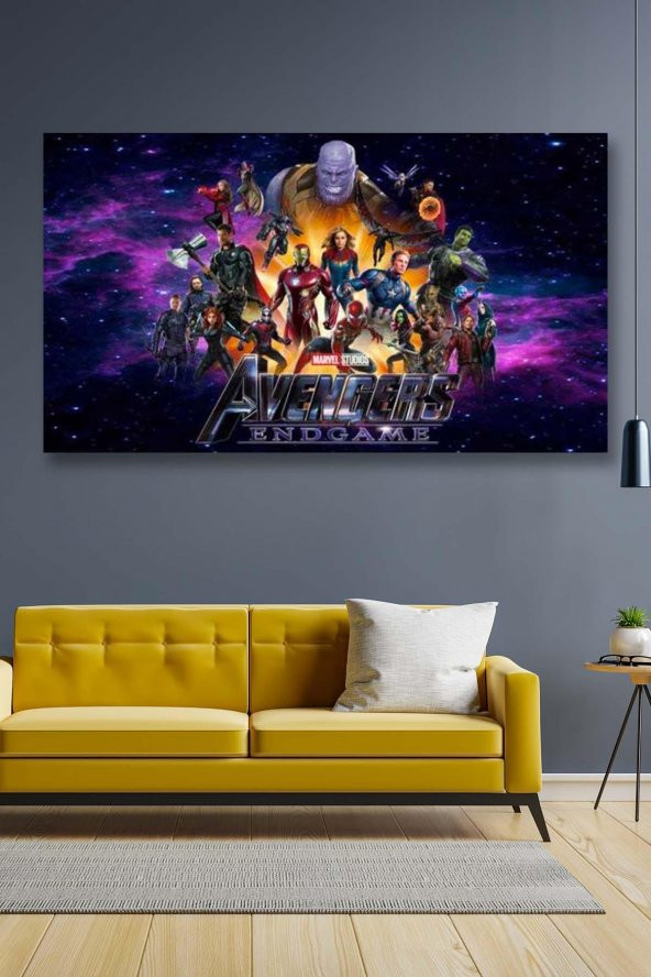 Avengers Endgame  - 108396 -  Dekoratif Duvar Kanvas Tablo