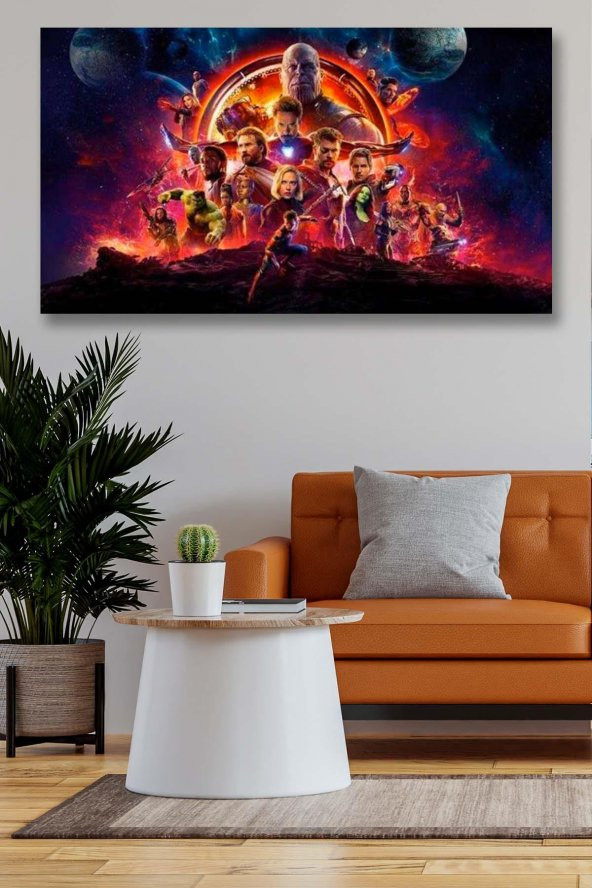 Avengers: Infinity War  - 105861 -  Dekoratif Duvar Kanvas Tablo