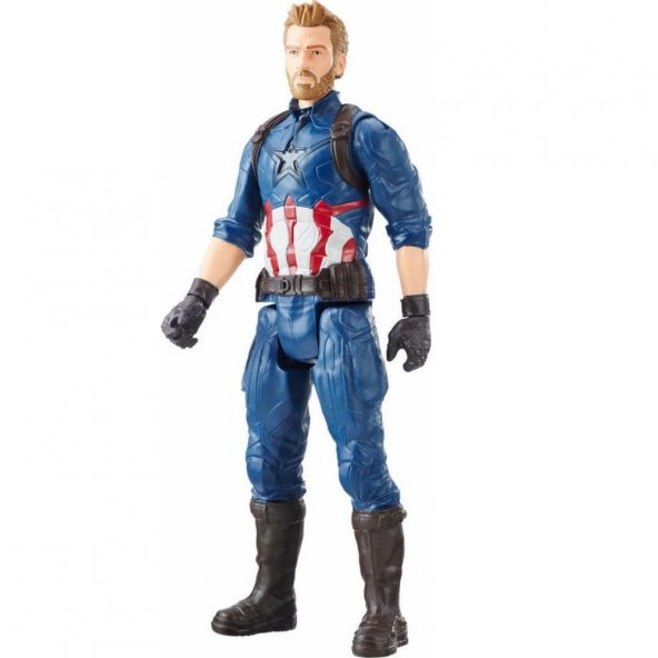 Captain America Titan Hero Figür 30 cm. Fx Özellikli