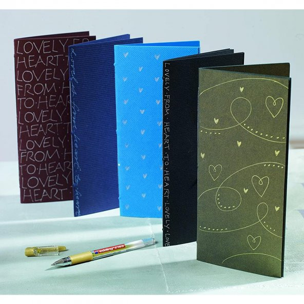 Edding 2185 Jel Kalem GOLD ALTIN Alman Markası Edding 2185 Crystal Jel Kalem - 6