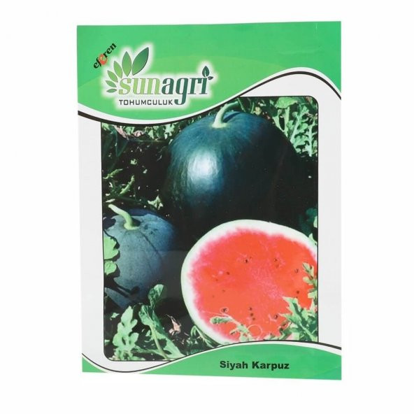 Sunagri Meyve Siyah Karpuz  Tohumu
