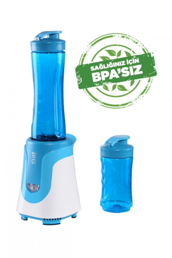 Vestel Mix Go Mavi 300 W Smoothie Blender