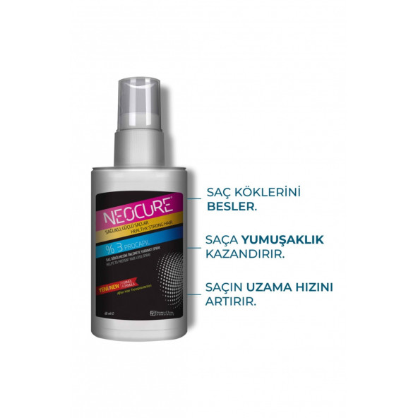Dermo Clean Saç Ekimi Sonrası Dermal Sprey 60 ml - 3