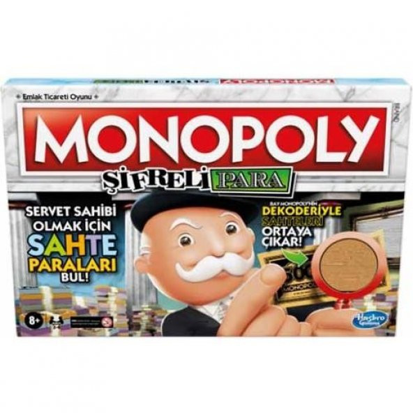 Monopoly Şifreli Para Kutu Oyunu F2674
