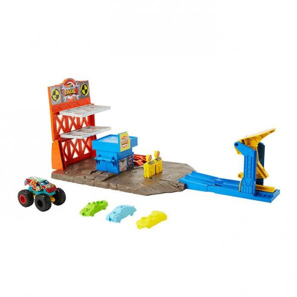 Hot Wheels Monster Trucks Patlama İstasyonu Oyun Seti - 2