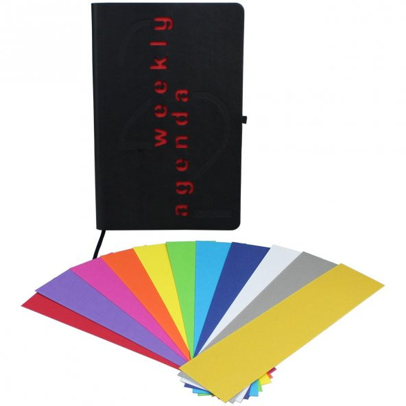 Papemus, The Colors Of Your Mood Are Be With You, 2022 Haftalık Ajanda, 13x21cm, İngilizce Format