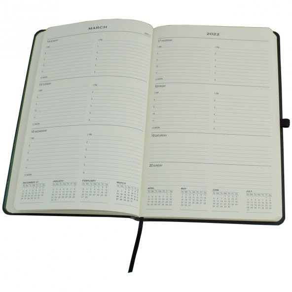 Papemus, The Colors Of Your Mood Are Be With You, 2022 Haftalık Ajanda, 13x21cm, İngilizce Format - 6