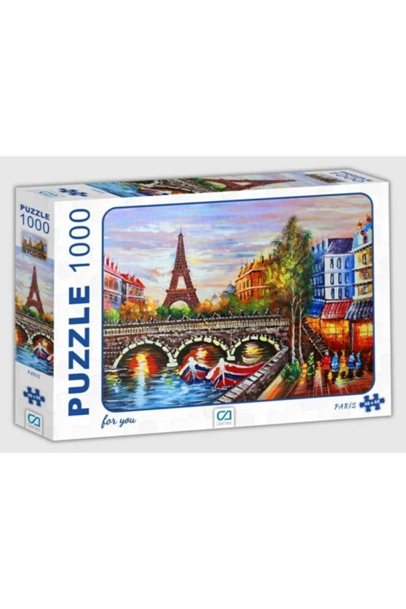 Ca Games Paris 1000 Parça Puzzle