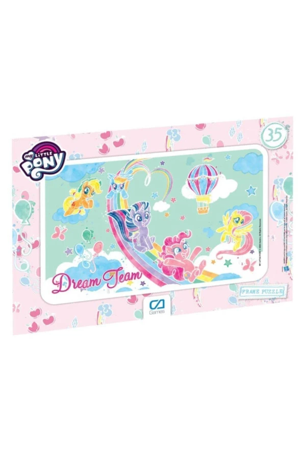 Ca Puzzle Frame Puzzle My Little Pony 35 Parça (Karışık Model 1 Adet) - Resim 3