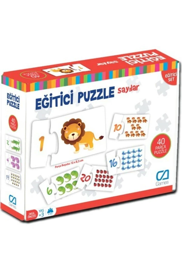 CA Games Eğitici Puzzle Sayılar
