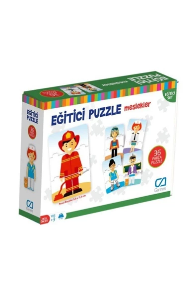 CA Games Eğitici Puzzle Meslekler Eğitici Puzzle 36 Parça