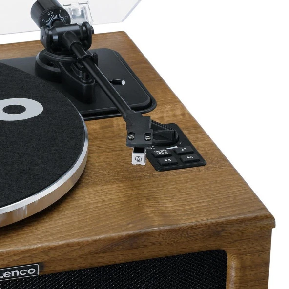 Lenco Ls-410 Wa Ahşap 4 Hoparlörlü Bluetoothlu Pikap Plak Çalar - 4
