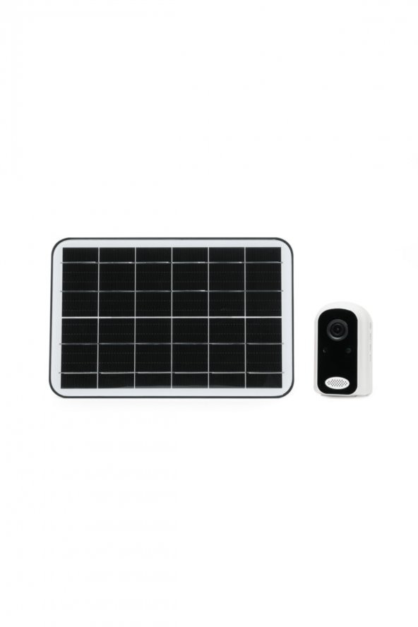 1080p Solar Güneş Panelli Ip Kamera Outdoor Wifi Güvenlik Kamerası