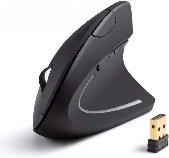 Kablosuz Vertical Mouse 1600DPI Ergonomik Dikey Mouse - 1