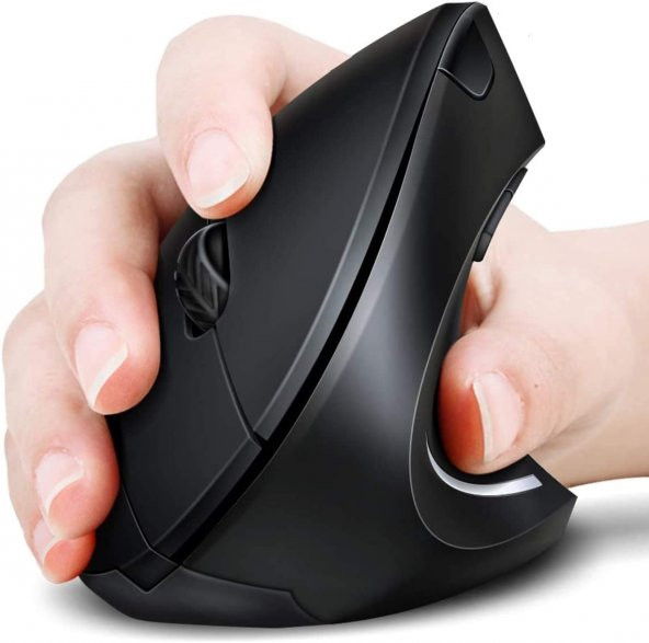 Kablosuz Vertical Mouse 1600DPI Ergonomik Dikey Mouse - 2