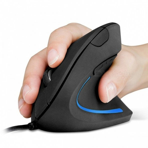 Kablosuz Vertical Mouse 1600DPI Ergonomik Dikey Mouse - 3