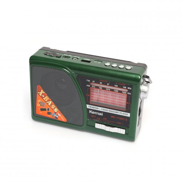 Solar Güneş Panelli Radyo Bluetooth Hoparlör FM TF USB BT Destekli Kamp Radyosu - 3