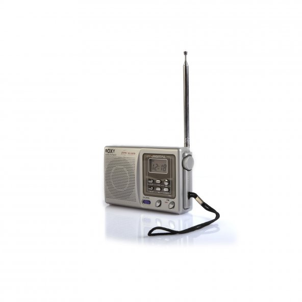 ROXY RXY-300 Cep Tipi Taşınabilir Am / Fm Radyo Alarmlı Pilli Radyo