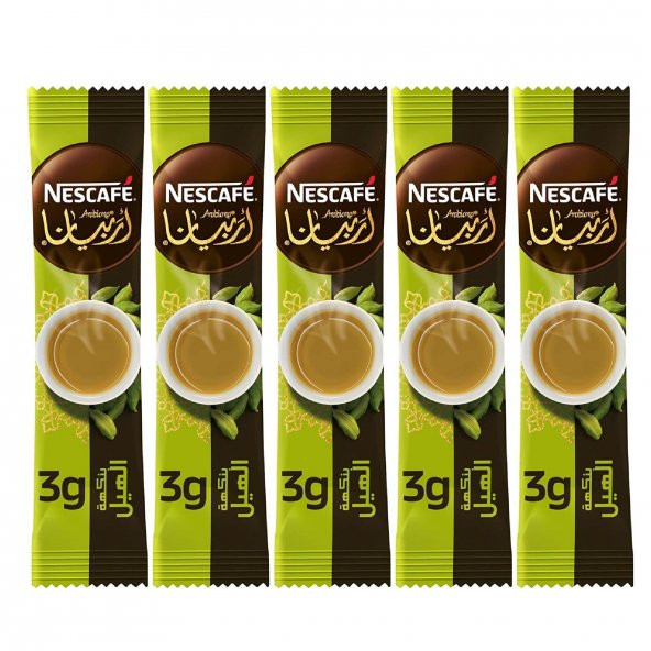 Nescafe Arabiana - Nestle Nescafe Kakuleli Arap Kahvesi 5 Stick