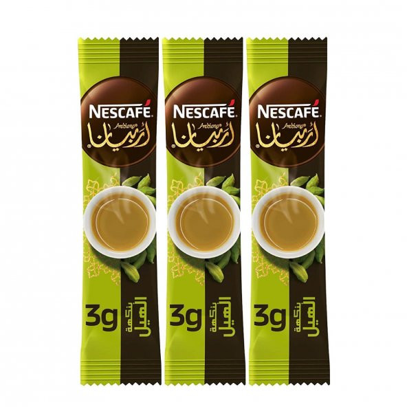 Nescafe Arabiana - Nestle Nescafe Kakuleli Arap Kahvesi 3 Stick