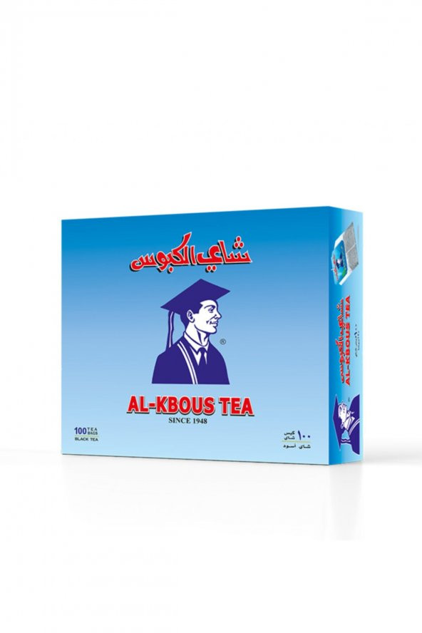 Al-kbous Siyah Çay 100'lü Paket Poşet Çay Ürdün Arap Çayı - 2