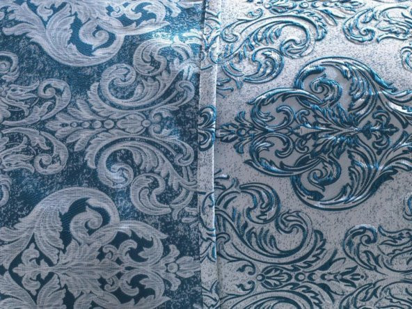 Çeyiz Diyarı Sude Jakarlı Yatak Örtüsü Petrol - Resim 3