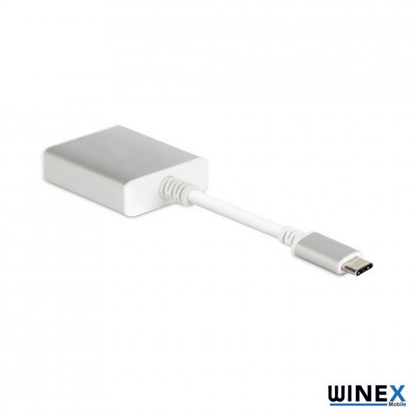 Winex Type-C to VGA Hdtv Dönüştürücü Adaptör - 2