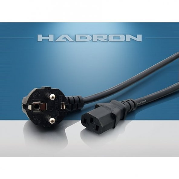 Hadron HD4412 Power Güç Kablosu 0.75 MM 1.5 M HDX5502 Poşetli