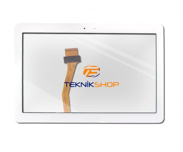 Samsung Galaxy Tab 10.1 GT-P5110, P5100 Tablet Dokunmatik Panel - Beyaz