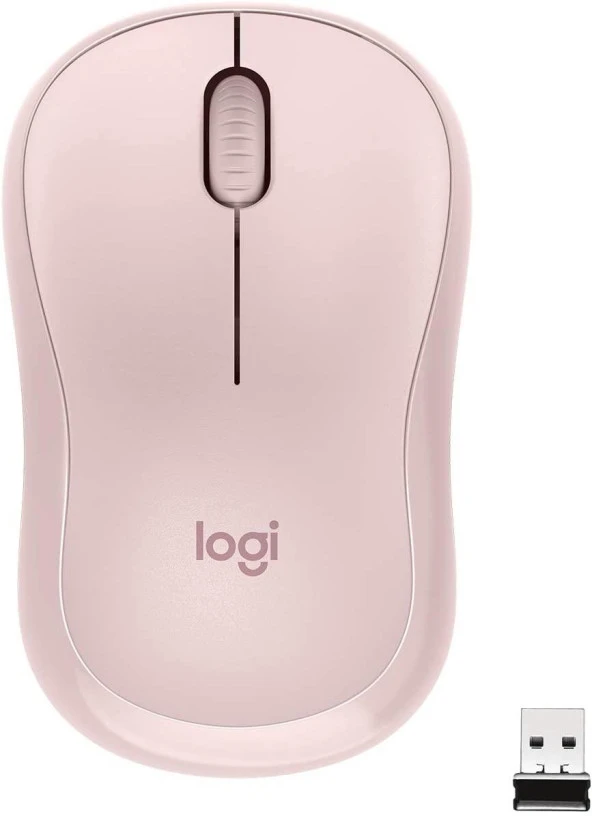 Logitech M221 Silent (Sessiz) Kablosuz Mouse Pembe 910-006512