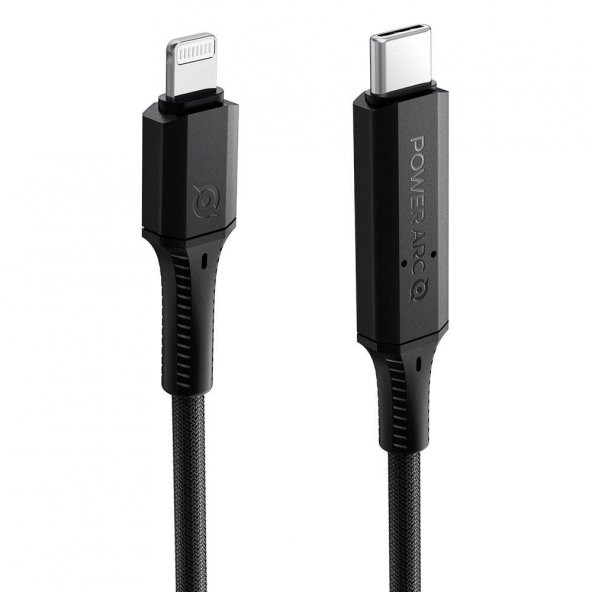 Spigen PowerArc Apple USB-C to Lightning PD (Power Delivery Destekli) 100W DuraBend Hızlı Şarj ve Data Kablo MFI Lisanslı (1 Metre)