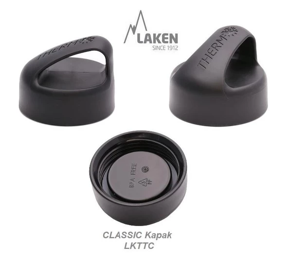 Laken Çelik 18/8 Classic Termos Şişe 0,75L - Haki LKTA7K - 3