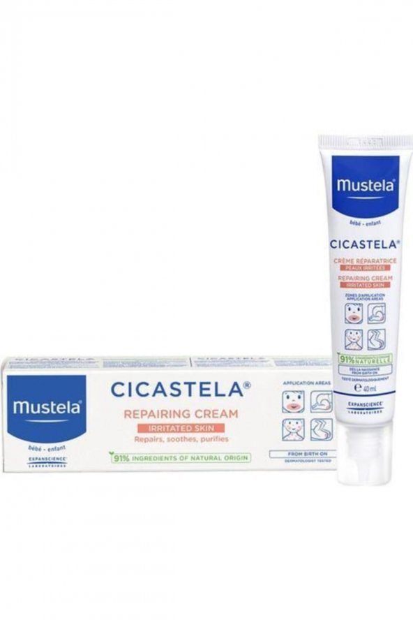 Mustela Cicastela Onarıcı Bebek Bakım Kremi 40 Ml - 1