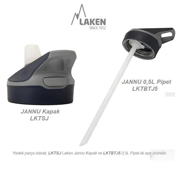 Laken Çelik 18/8 Jannu Termos Şişe 0,75L - Haki LKTJ7K - 4