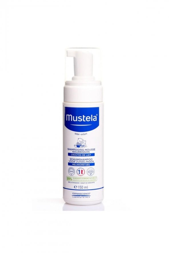 Mustela Yenidoğan Konak Önleyici Köpük Şampuan 150 Ml - 1