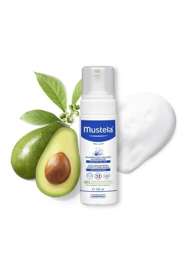 Mustela Yenidoğan Konak Önleyici Köpük Şampuan 150 Ml - 3