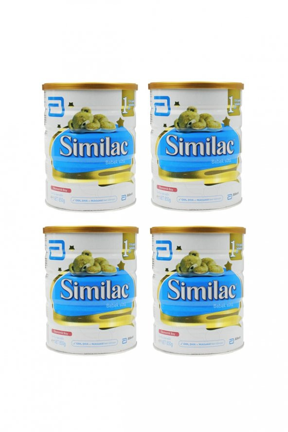 Similac 1 Bebek Sütü 850 gr 4 Lü Paket