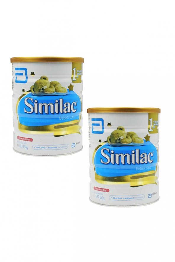 Similac 1 Bebek Sütü 850 gr 2 Adet