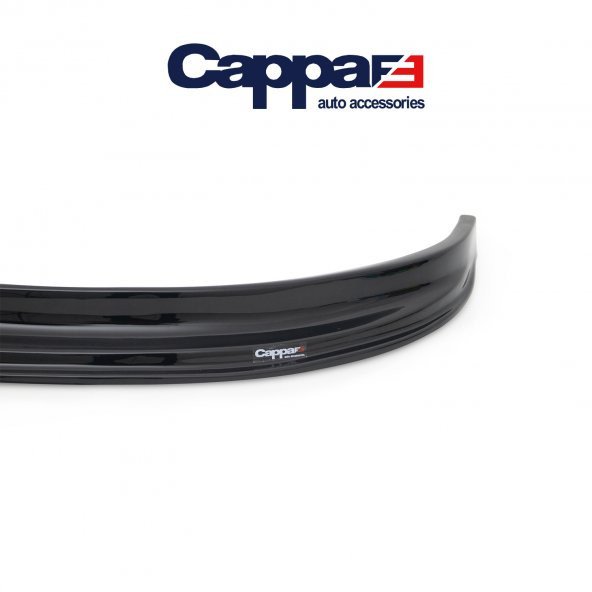 CAPPAFE Peugeot Boxer Ön Tampon Lip Eki Karlık (ABS) Piano Black 2014 ve Sonrası - 3