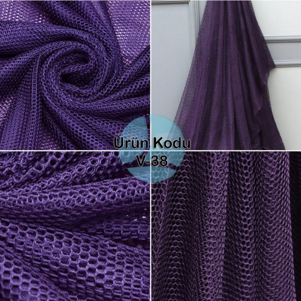 Petek File Raşel Tül Perde Kumaşı 100 Polyester - 7